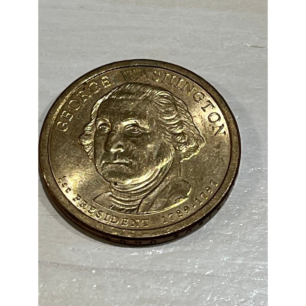 2007 P‎ RARE George Washington Presidential One Dollar Coin